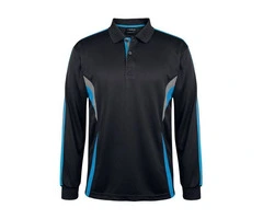 MENS PODIUM LONG SLEEVE COOL POLO