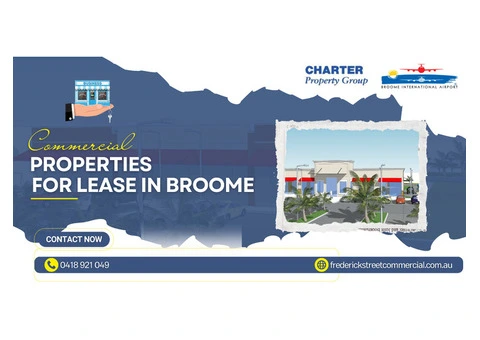 Commercial Properties for Lease in Broome | Frederick Street Commercial