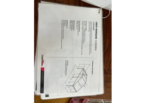 Marquee & Decking - 9/10