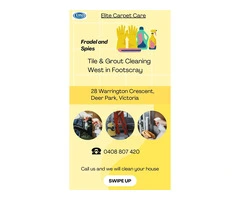 Tile & Grout Cleaning West Footscray