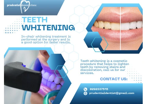 Cosmetic Whitening Treatment: Experience the Best Teeth Whitening in Sydney CBD