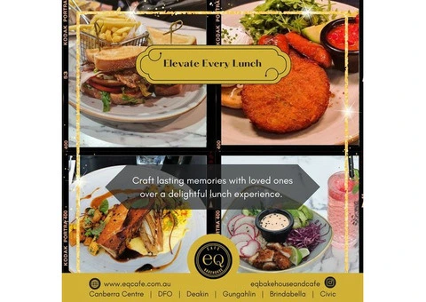 Visit EQ Cafe: Best Cafe Canberra Favorite Destination for You