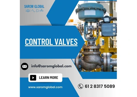 High-Quality Control Valves from SAROM GLOBAL