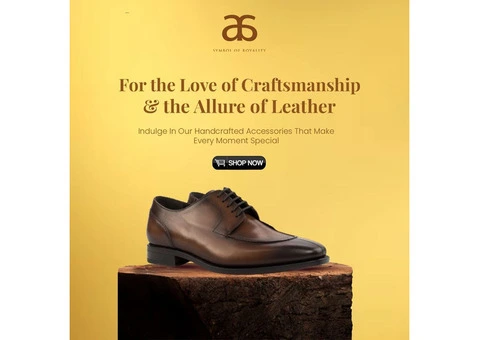 Shop Handmade & Handcrafted Leather Shoes for Men Online