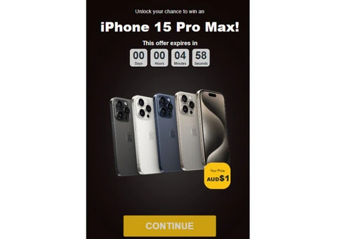 Grab your iPhone 15 Pro Max for AU$1 - with contract! - 1/6