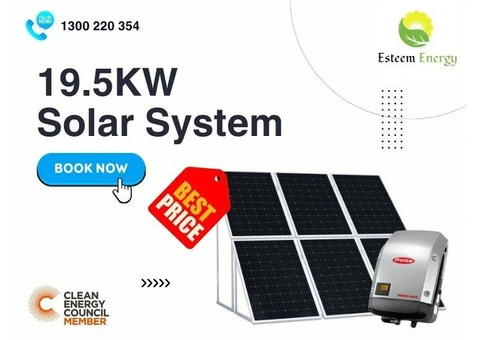 19.5 kW Solar System Installations - Save Big! - 1/30