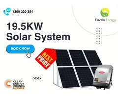 19.5 kW Solar System Installations - Save Big!