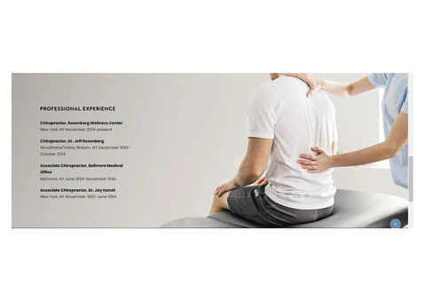 Discover top-tier chiropractic care at Rosenberg Wellness Center