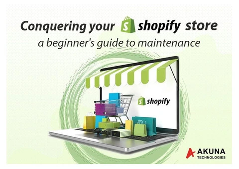 A beginners guide to maintenane shopify store