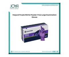 Halyard Purple Nitrile Powder-Free Large Examination Gloves | Australia