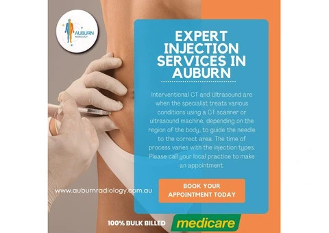 Expert Injection Services in Auburn.(02) 8315 8292