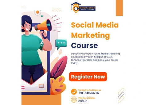 Social Media marketing Course Near Me at CADL Zirakpur