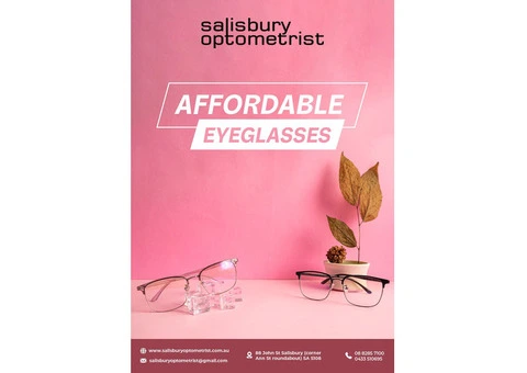 Affordable Eyeglasses - Salisbury Optometrist