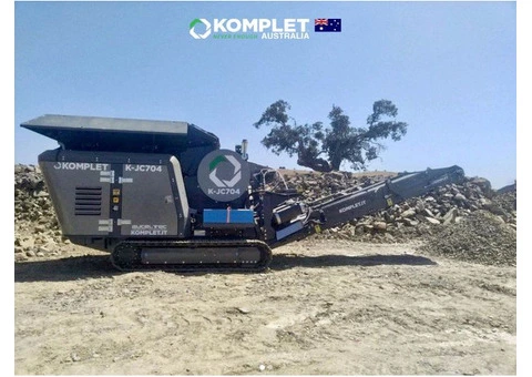 Compact and Powerful Rock Crushing Equipment for Sale - Komplet Australia - 1/6