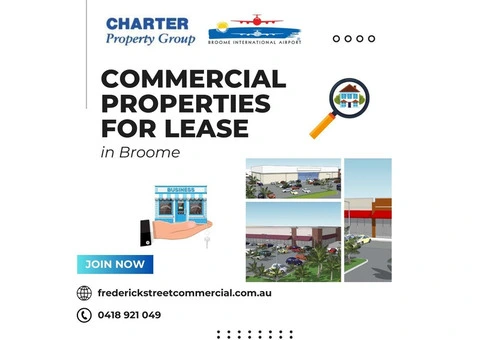 Commercial Properties for Lease in Broome | Frederick Street Commercial