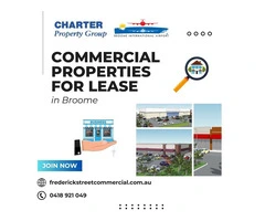 Commercial Properties for Lease in Broome | Frederick Street Commercial