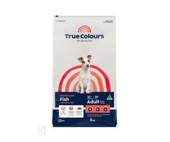 True Colours Fish and Brown Rice Dry Dog Food - VetSupply