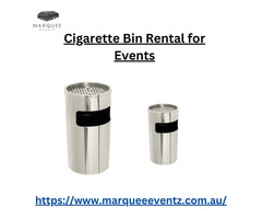 Cigarette Bin Rental for Events