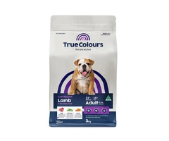 True Colours Lamb and Brown Rice for Adult Dog - Dry Dog Food