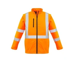 Unisex Hi Vis 2 in 1 X Back Soft Shell Jacket