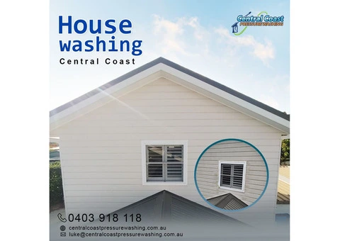 We deliver the best House washing service on Central Coast: