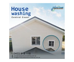 We deliver the best House washing service on Central Coast: