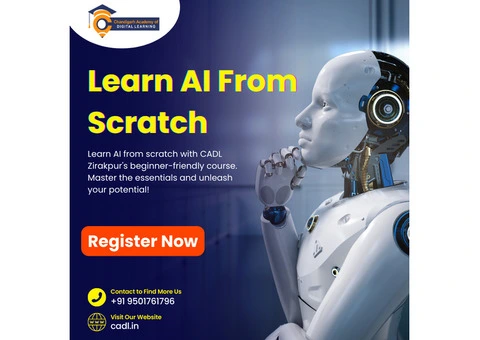 Learn AI From Scratch at CADL Zirakpur