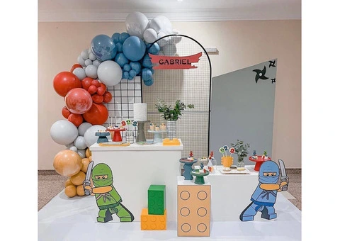 Experience the Ultimate Ninja Adventure with Expert Theme Party Decoration