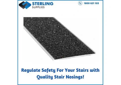 Regulate Safety For Your Stairs with Quality Stair Nosings!