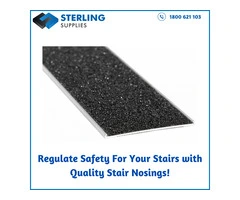 Regulate Safety For Your Stairs with Quality Stair Nosings!