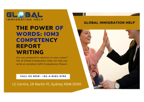 The Power of Words: IoM3 Competency Report Writing