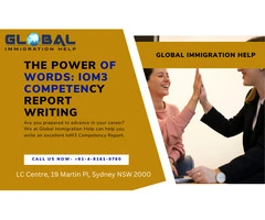 The Power of Words: IoM3 Competency Report Writing