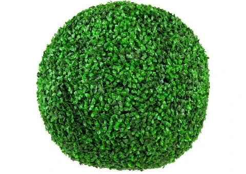 Large Boxwood Topiary Ball UV Resistant 44cm - 2/3