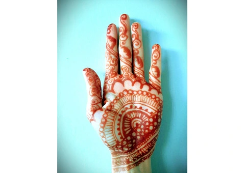 Henna temporary tattoo Mehndi - 3/7