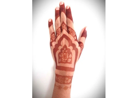 Henna temporary tattoo Mehndi - 7/7
