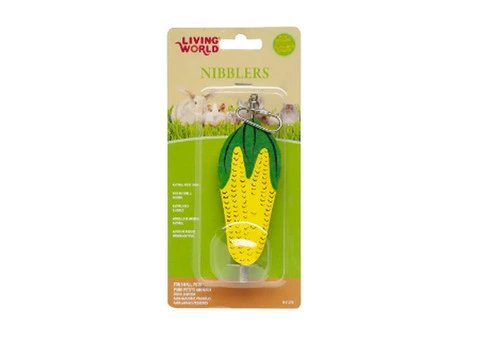 Living World Nibbler Corn on Stick for Small Pets - VetSupply
