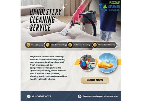 Best Upholstery Cleaning Services in Canberra and Queanbeyan