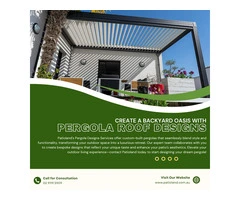 Experience Luxury Outdoors with Backyard Pergola Designs