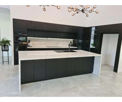 Struggling to manage the shiny look of the kitchen cupboard?