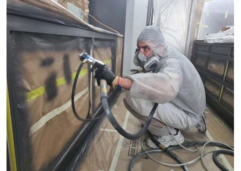 Willing to hide stubborn stains in kitchen with spray paint?