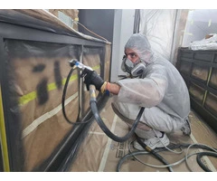 Willing to hide stubborn stains in kitchen with spray paint?