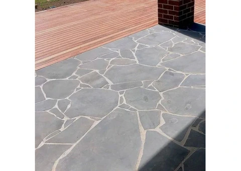 Transform Your Outdoors with Bluestone Crazy Paver