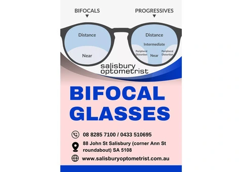 Bifocal Glasses – Salisbury Optometrist