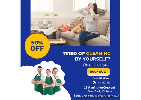 Upholstery Cleaning Melbourne