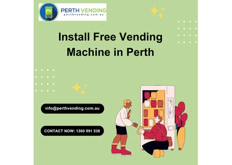Boost Productivity at Schools and Workplaces with Free Vending Machine