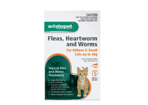 Aristopet Spot-on Treatment for Cats over 4kg