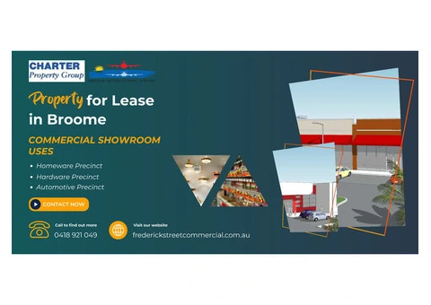 Property for Lease in Broome | Frederick Street Commercial