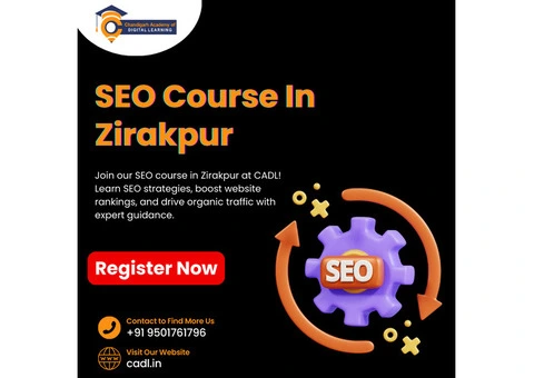SEO Course In Zirakpur With CADL