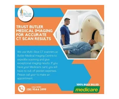 Trust Butler Medical Imaging for Accurate CT Scan Results.(08) 9544 3999.