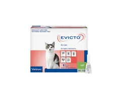 Evicto Spot On Flea & Worm Treatment for Cats - VetSupply